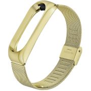 Ремінець BeCover Metal для Xiaomi Mi Band 3/4 (704653) Gold