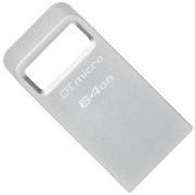 Флеш-пам'ять USB Kingston 64GB DataTraveler Micro (DTMC3G2/64GB) Grey 