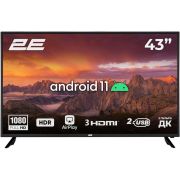 Телевізор 43" 2E LED FHD (2E-43A06K) Black